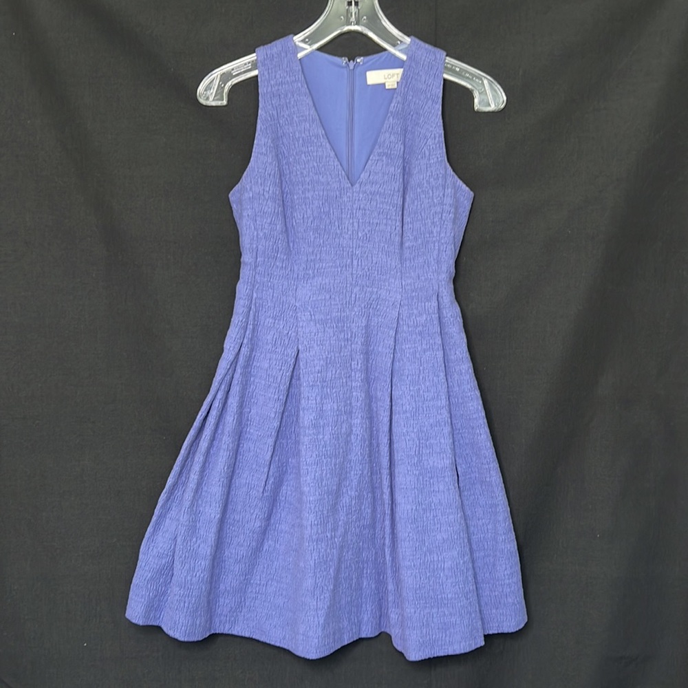 LOFT Purple Sleeveless Dress